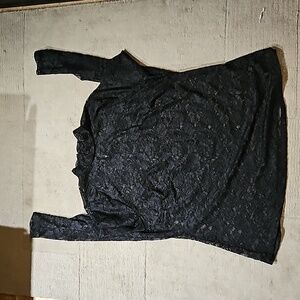 Lane Bryant sheer lace top, stretch   18/20